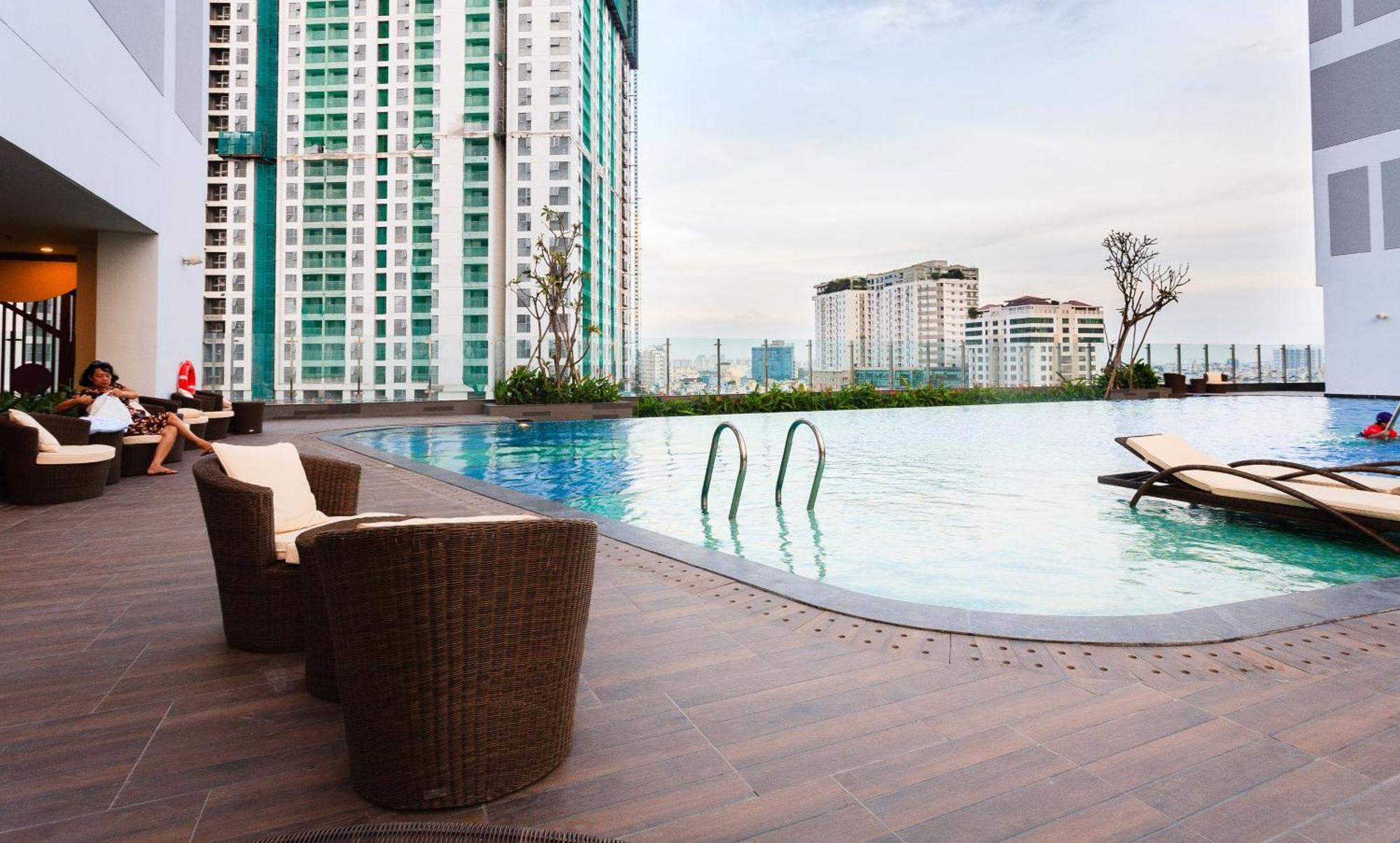 Yo'S Homes Rivergate Apartment Infinity Pool Near District 1 ホーチミン市 エクステリア 写真