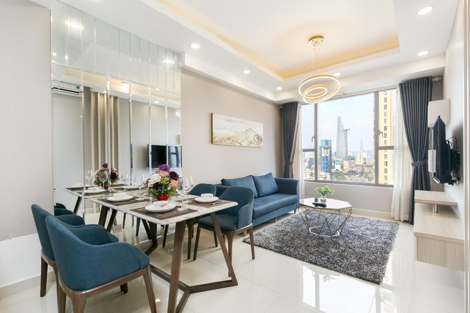 Yo'S Homes Rivergate Apartment Infinity Pool Near District 1 ホーチミン市 エクステリア 写真